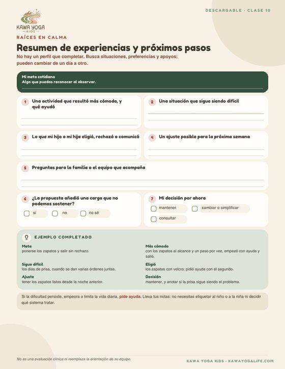 Resumen de experiencias y próximos pasos de la Clase 10